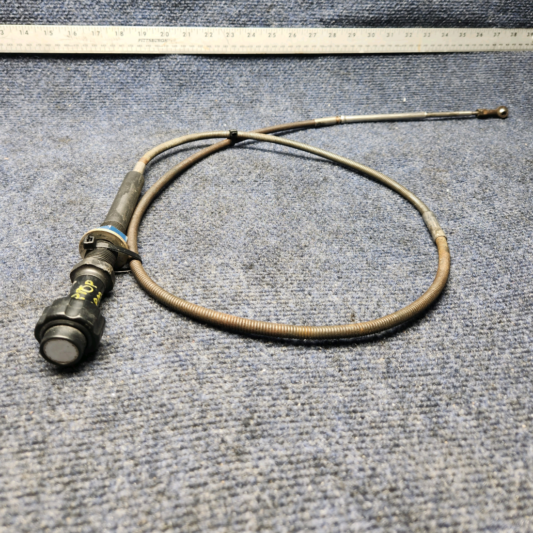 Used aircraft parts for sale, 9862067-11 CESSNA C172RG PROPELLER CONTROL CABLE (L: 57-3/4")