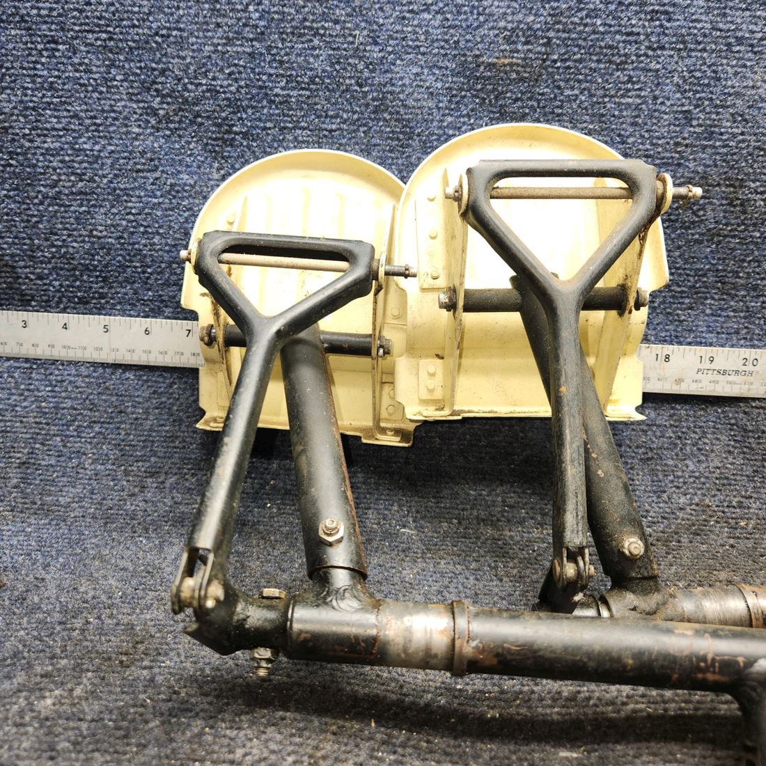 Used aircraft parts for sale, 310453 Cessna C175 Early-Model Cessna Rudder Pedal Assembly