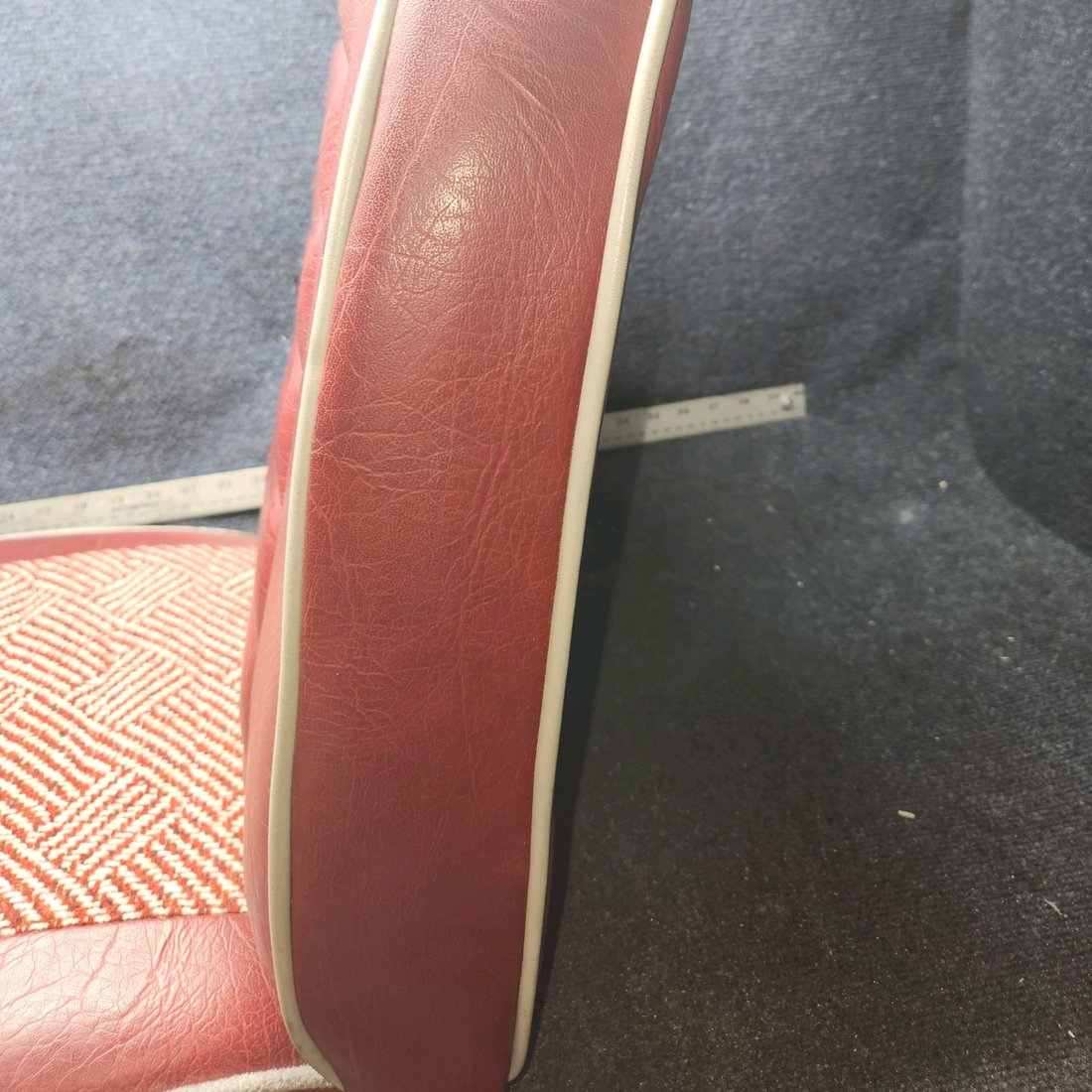 Used aircraft parts for sale, 65501-002, 65515-002 Piper PA28-140 Rear seat top and Bottom