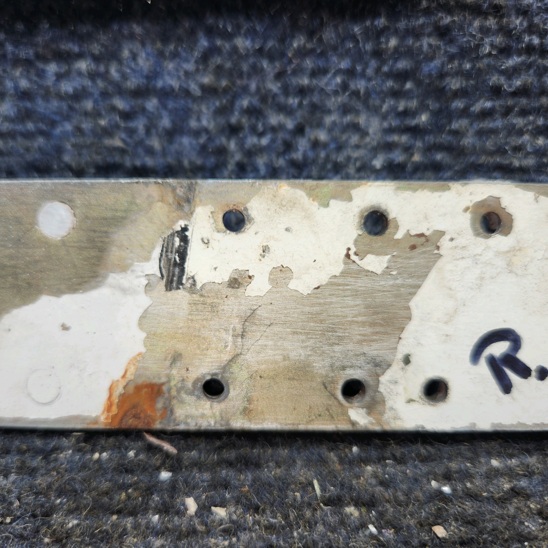 Used aircraft parts for sale, 0511280-2, 0511237-2 Cessna 172E Cabin Door Hinge Assembly Upper - RH