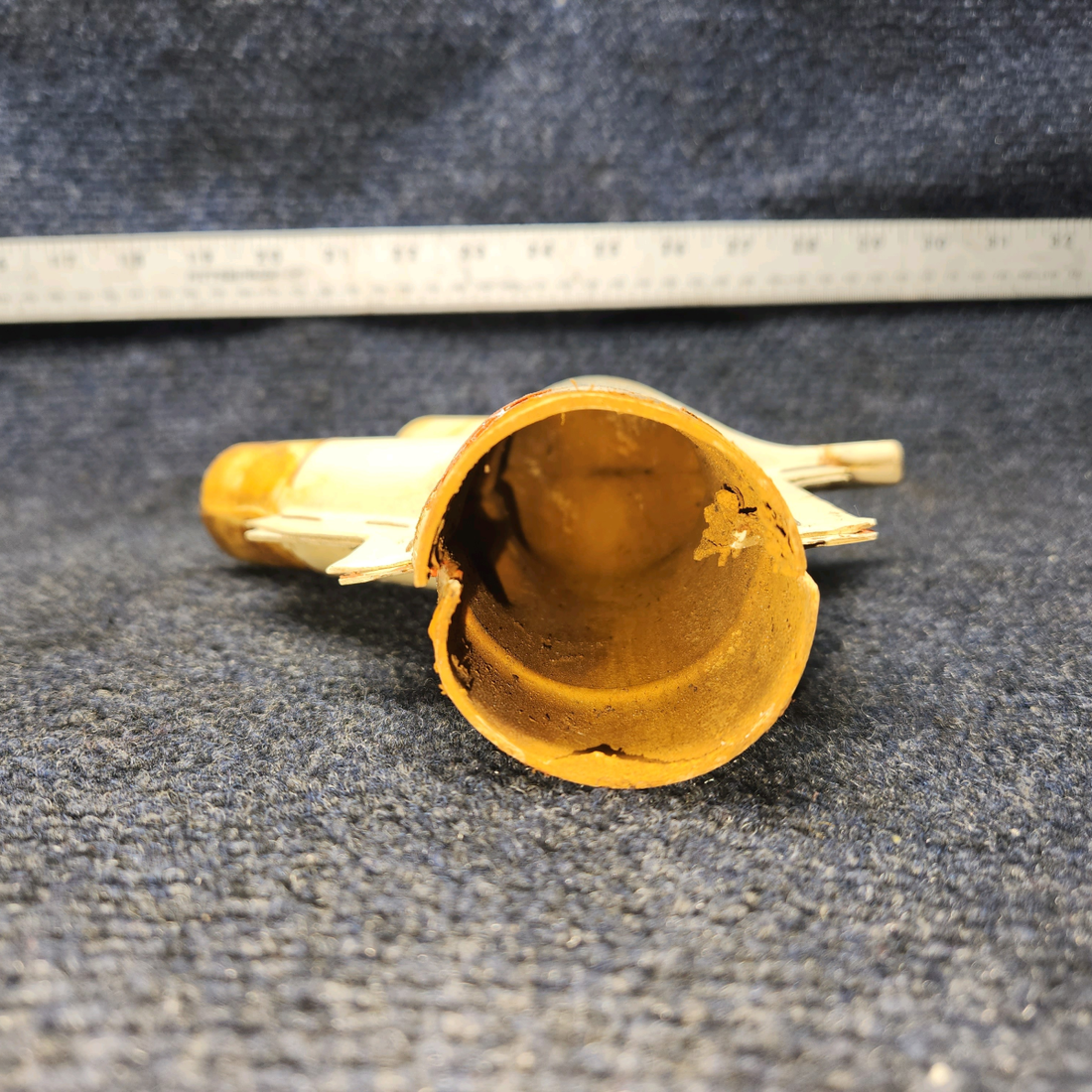 Used aircraft parts for sale, 169-554006-9 Beechcraft A24R Plenum Feed Duct