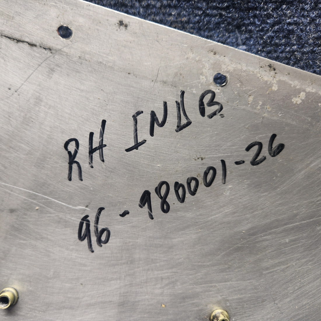 Used aircraft parts for sale, 96‑980001‑26 BEECHCRAFT 95-55B Inboard Nacelle Skin - RH