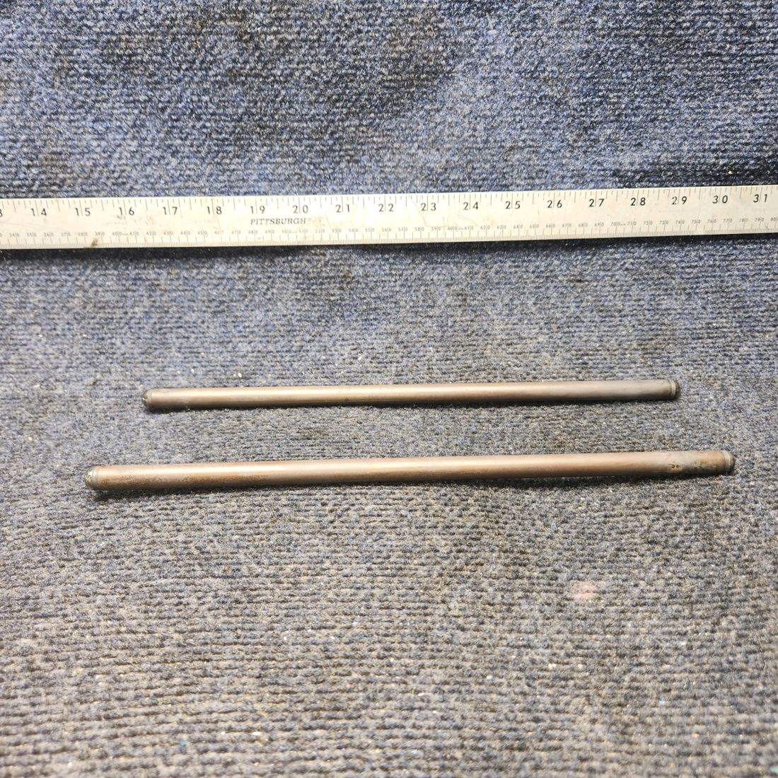Used aircraft parts for sale, 15F19957-12 Lycoming O-320 Piper PA28-140 Push Rod – Price per Each