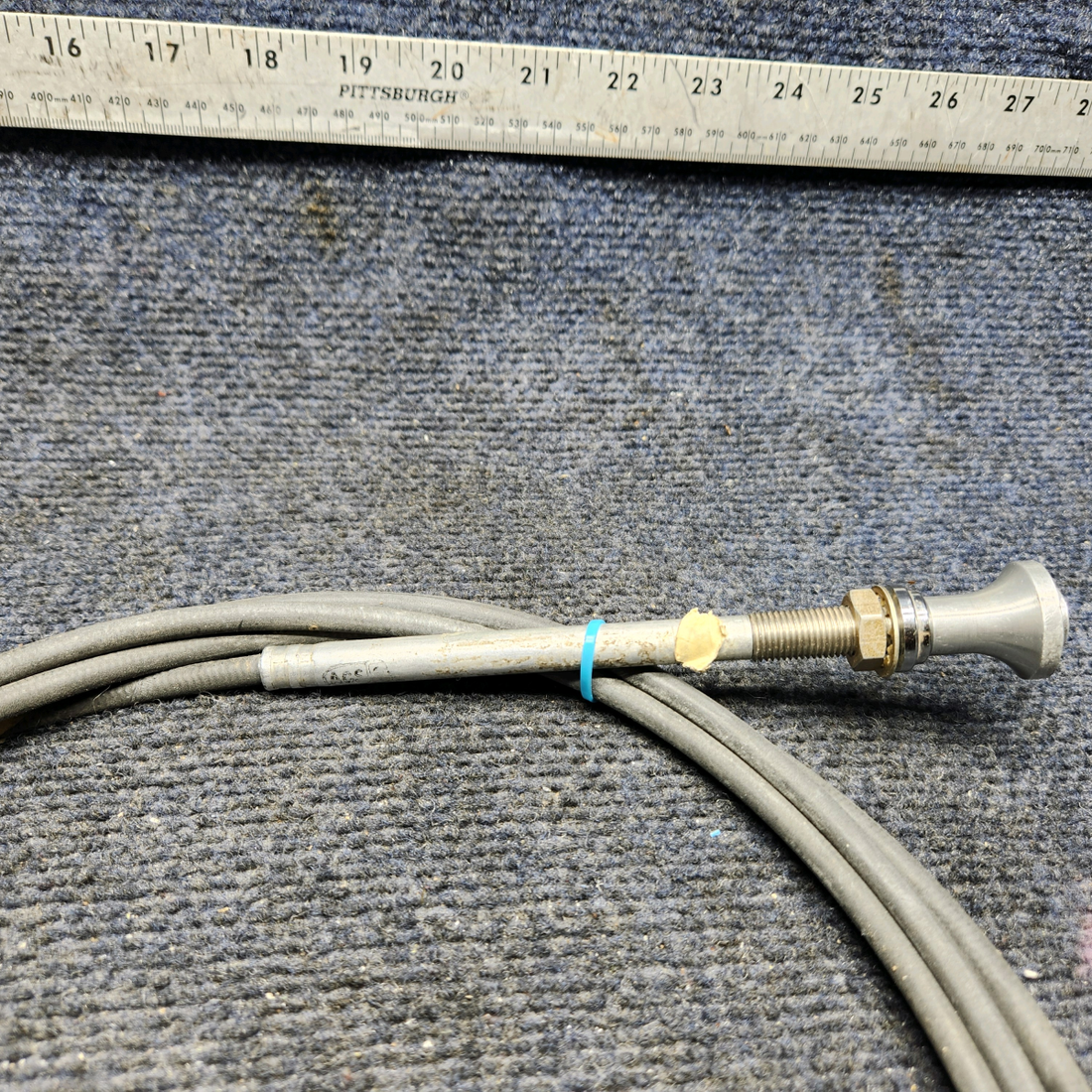Used aircraft parts for sale, Cable Mooney MOONEY CONTROL CABLE "LONG 110 ING"