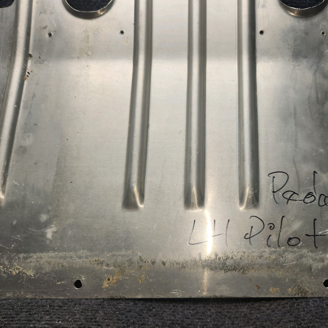 Used aircraft parts for sale, 95‑420013‑644 BEECHCRAFT 95-55B Pilot Side Cabin Floorboard Assembly