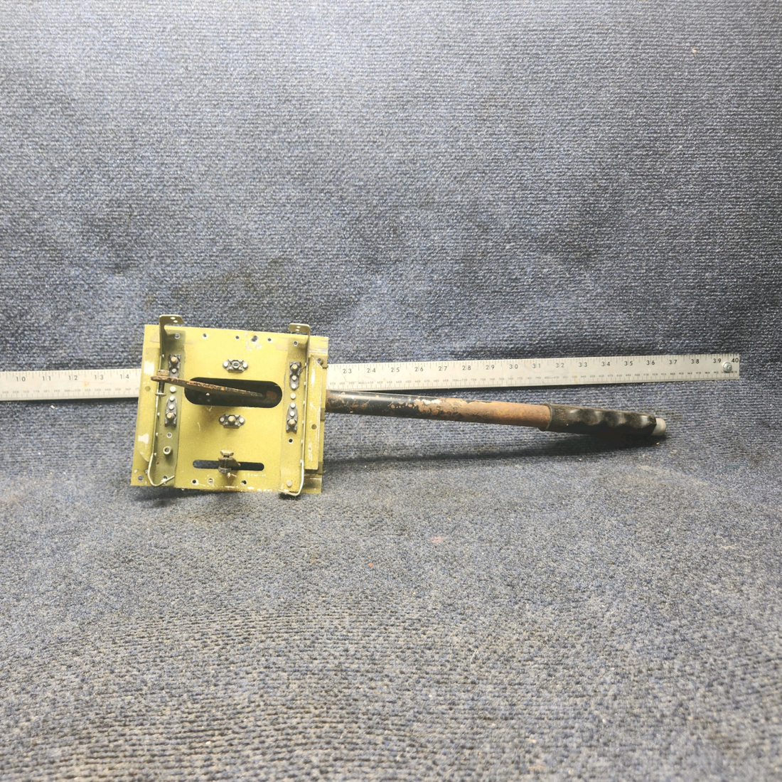 Used aircraft parts for sale, 67582-003 Piper PA28RT-200 Flap Control Lever Assembly w/ Emergency Gear Extension