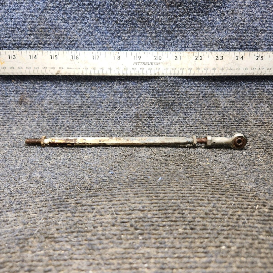 Used aircraft parts for sale, 62764-000 piper PA-28-181 Flap Tube Rod Assembly