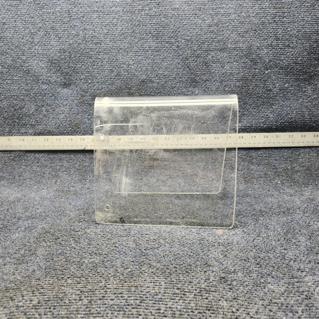 Used aircraft parts for sale, 20348-001 PIPER PA-24-250 Window Landing Light RH ( has a few scratches and minor wear )