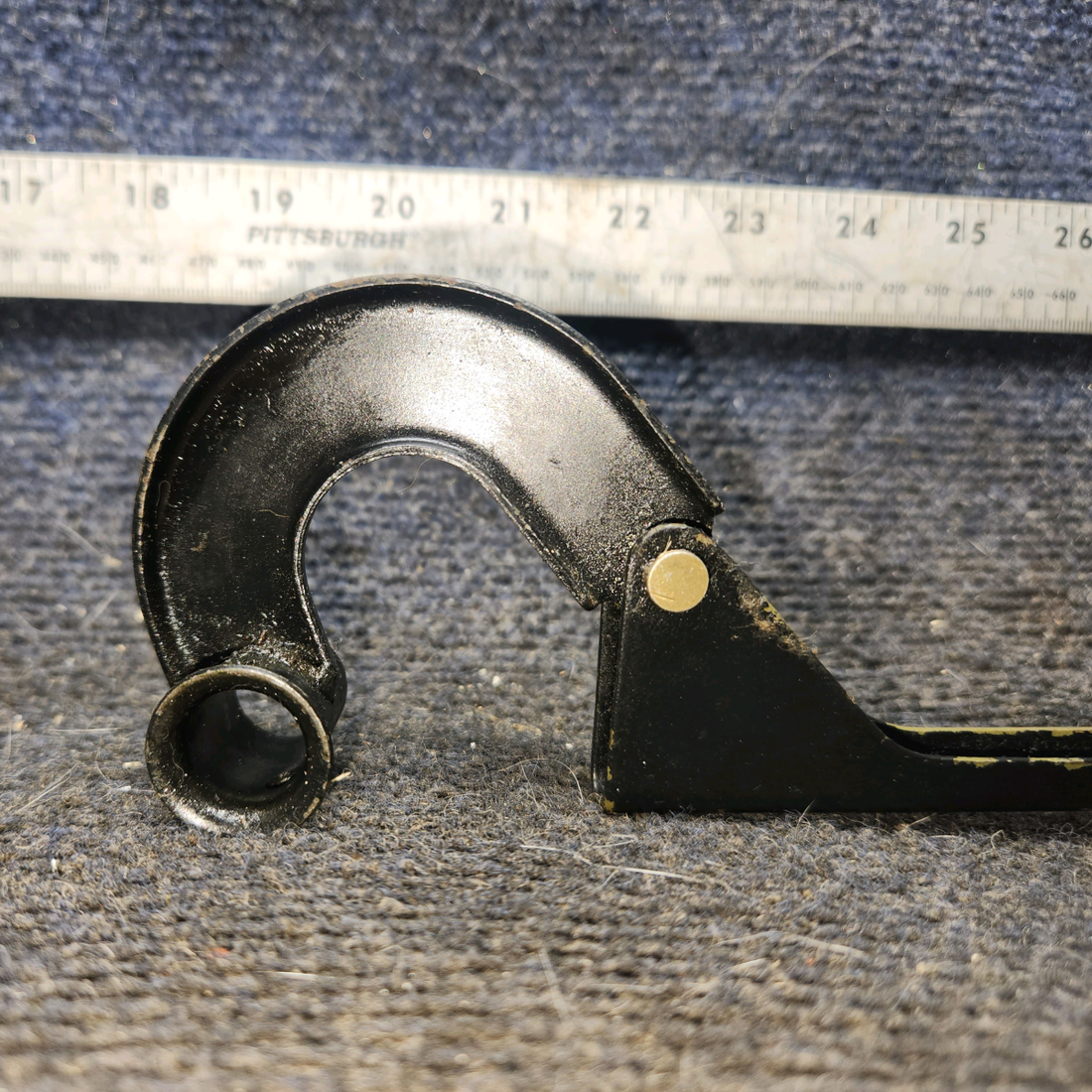Used aircraft parts for sale, 2260122-1, 0411564-3 cessna 172N Link Assembly with Bellcrank