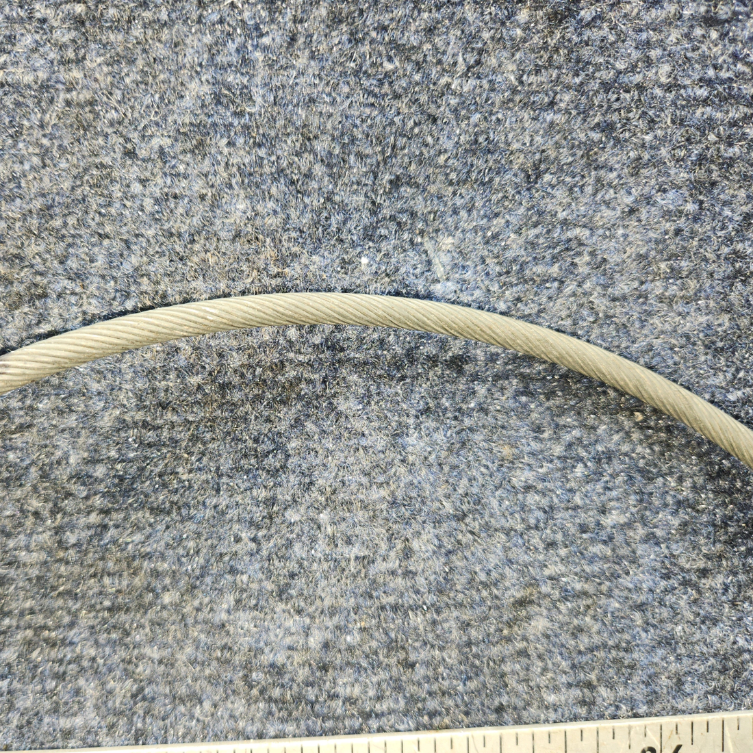 Used aircraft parts for sale, 169-380084-9 Beechcraft C23 SUNDOWNER Throttle Control Cable Assy 45"