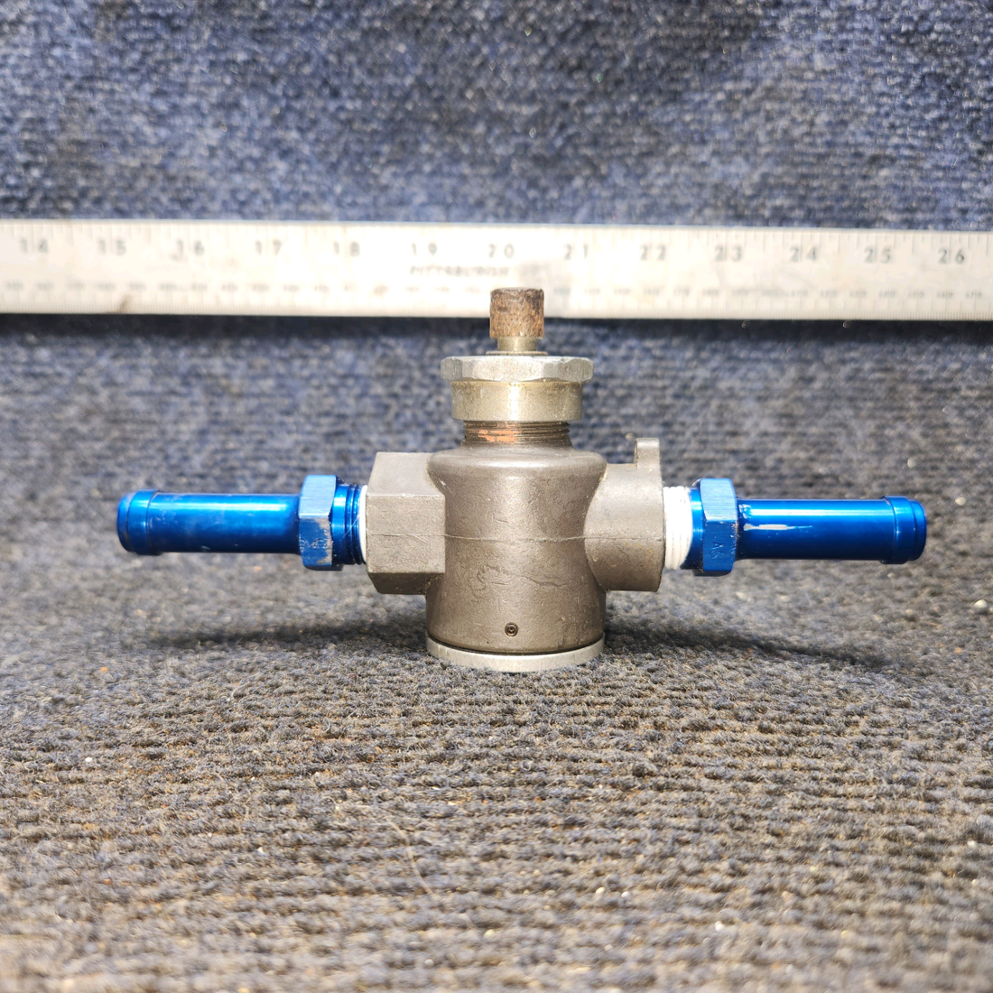 Used aircraft parts for sale, 32-436 Garwin Cessna 172E Suction Relief Valve Assembly