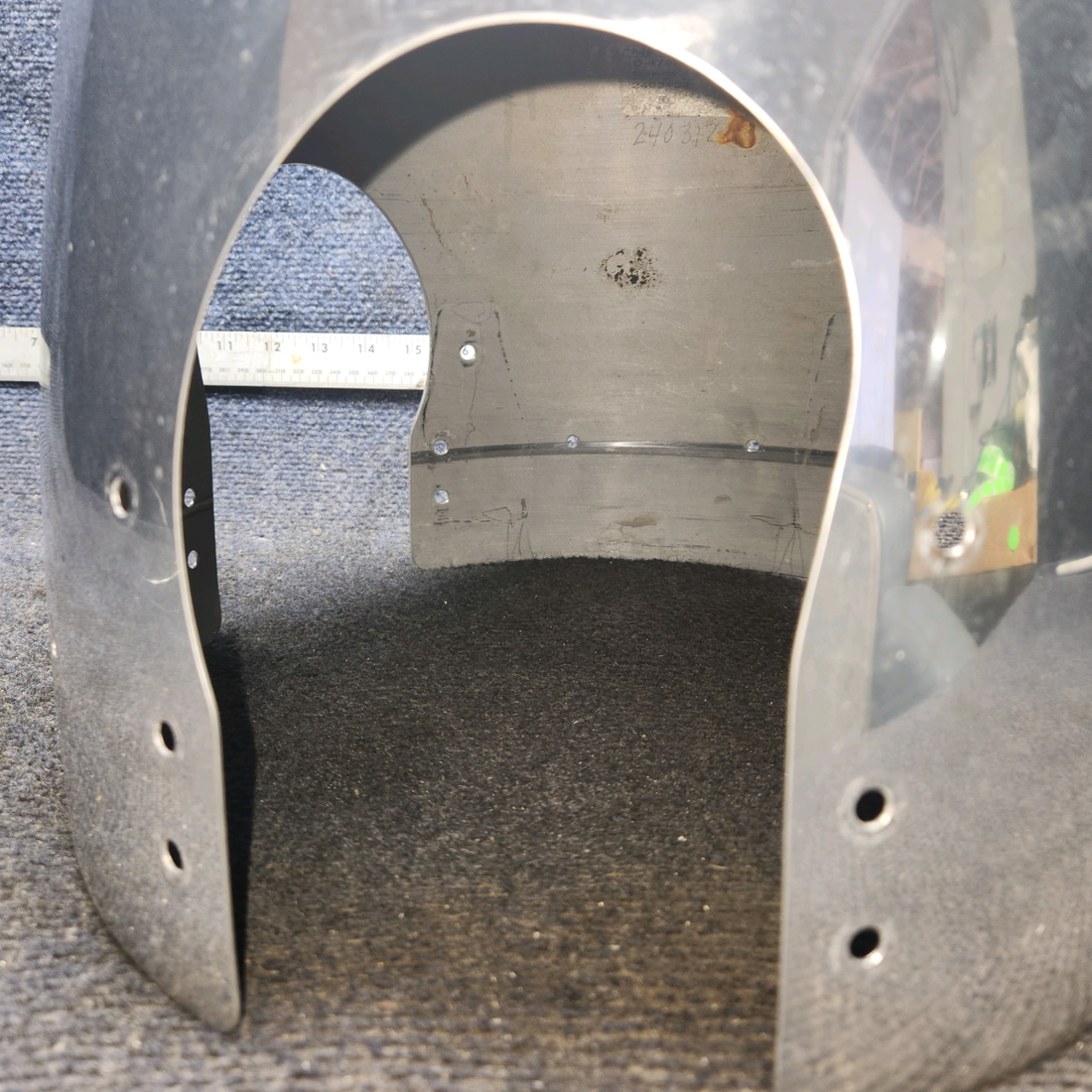 Used aircraft parts for sale, D-4797-3P Cessna 182G 3-Blade Spinner Assembly With Back Plate