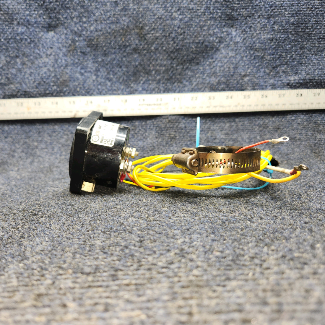 Used aircraft parts for sale, 46150 Beechcraft A24R Alcor EGT Indicator W/ Probe