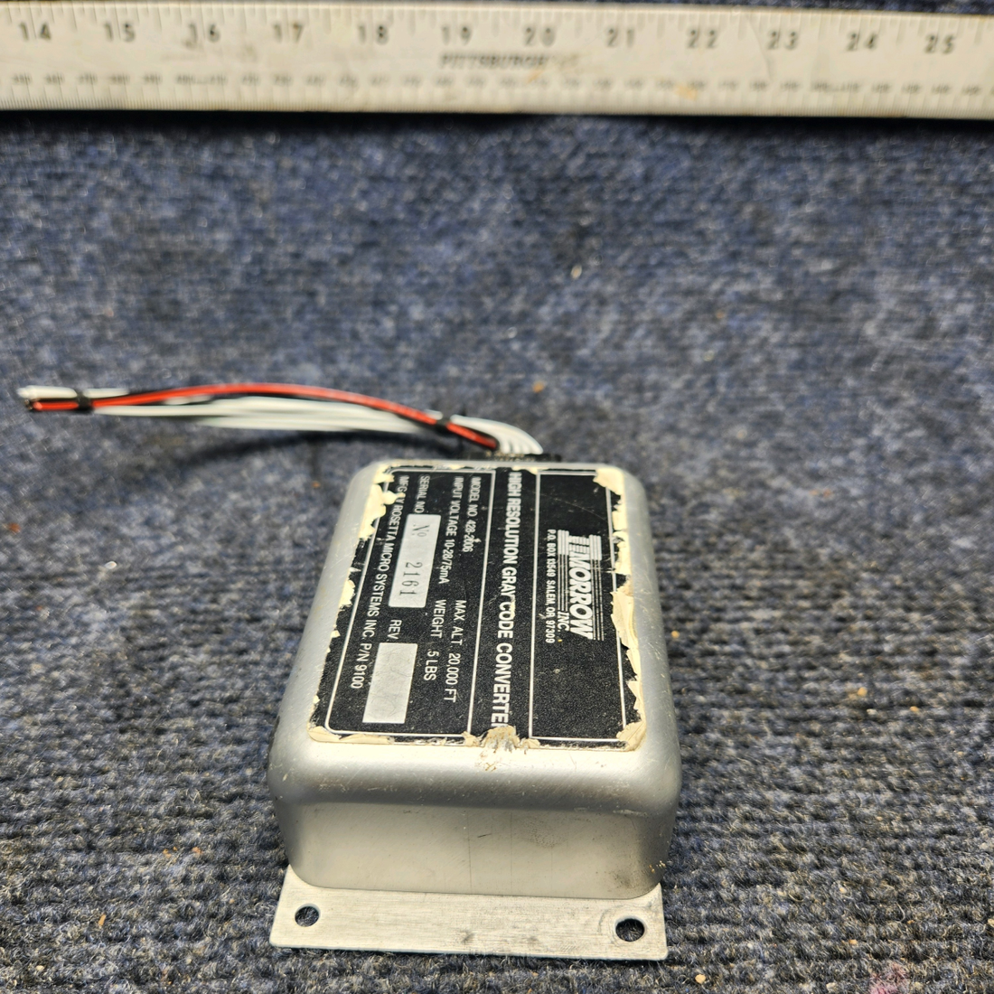 Used aircraft parts for sale, 428-2006 Mooney M20K MORROW GRAY CODE CONVERTER