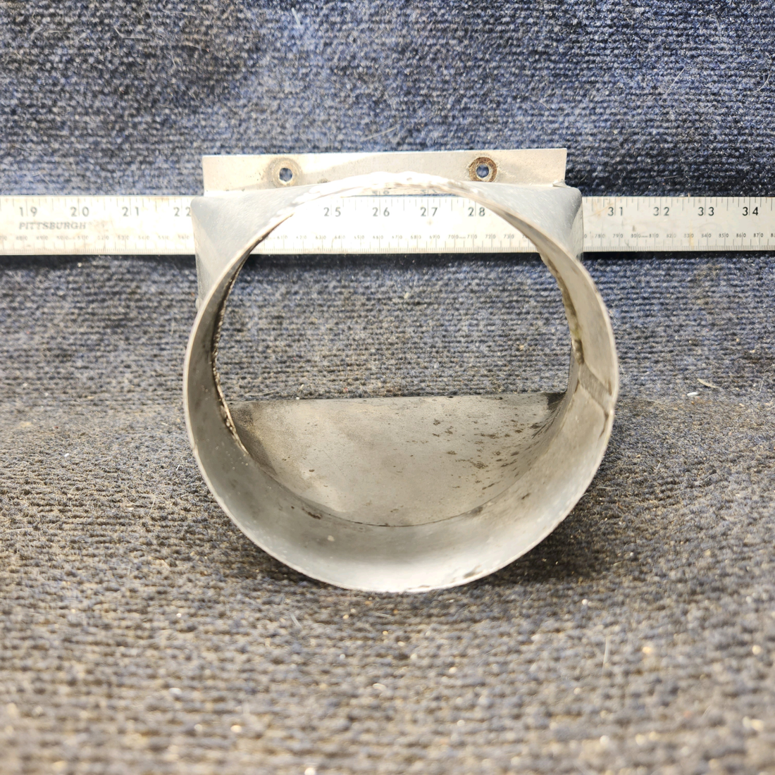 Used aircraft parts for sale, 62985-000 piper PA-28-181 Oil Radiator Adapter Assembly