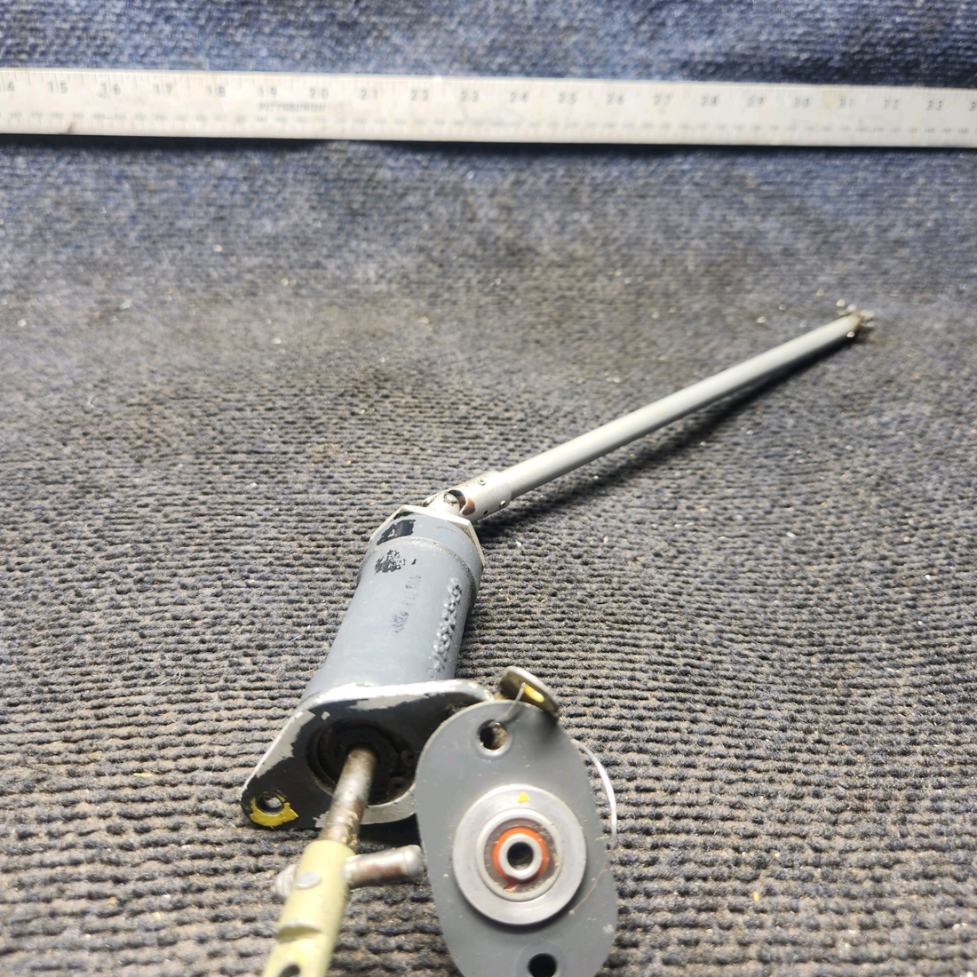 Used aircraft parts for sale, 45-524565-3 Beechcraft 35-33 Elevator Trim Tab Actuator Assembly - LH