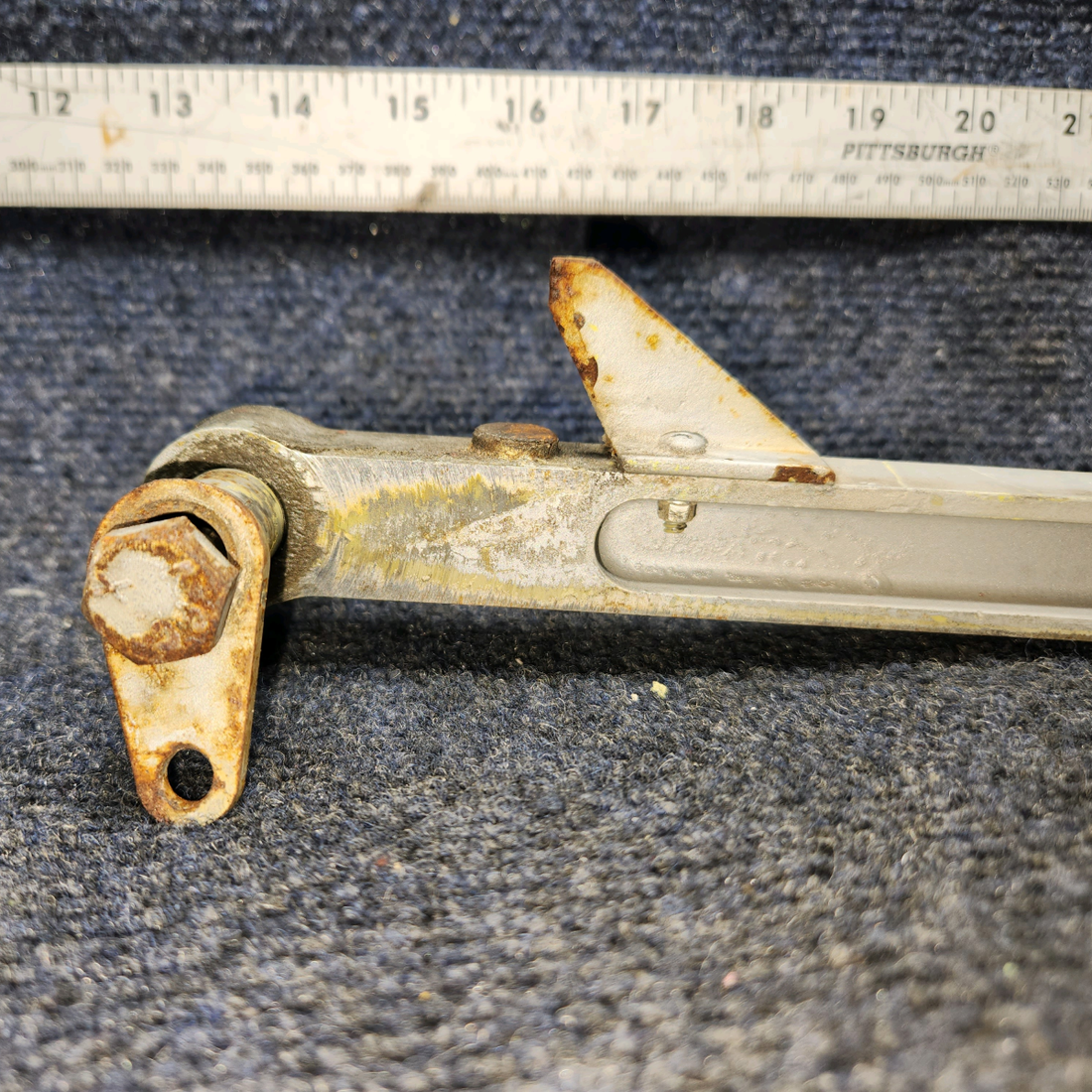 Used aircraft parts for sale, 169-810028-1 Beechcraft A24R Arm Main Gear