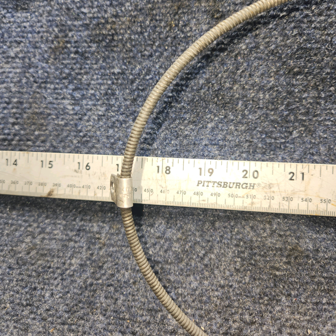 Used aircraft parts for sale, S1517-2 Cessna 182P Fuel Strainer Control Cable 31"