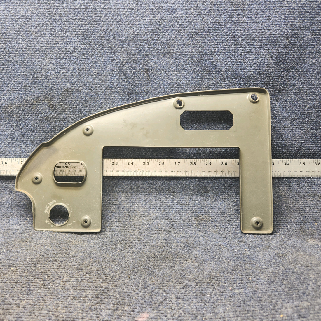 Used aircraft parts for sale, 99959-005 Piper PA28-161 Warrior Cover Instrument Panel RH
