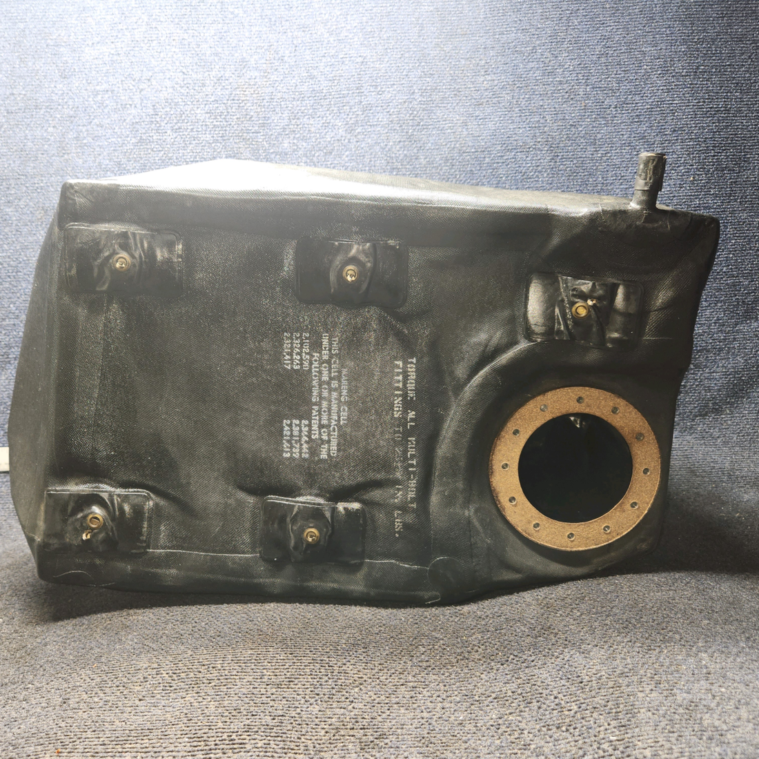 Used aircraft parts for sale, 35-921222-5 Beechcraft 35-33 10 Gallon Auxiliary Fuel Cell - LH