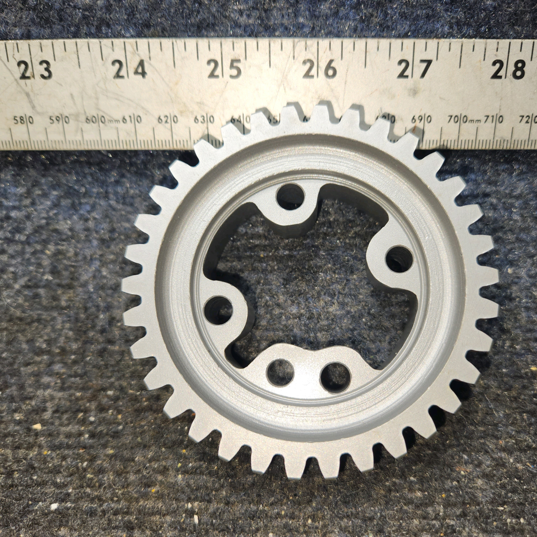 Used aircraft parts for sale, 630690 Continental O-300D Cessna 172F Gear Cluster Crank