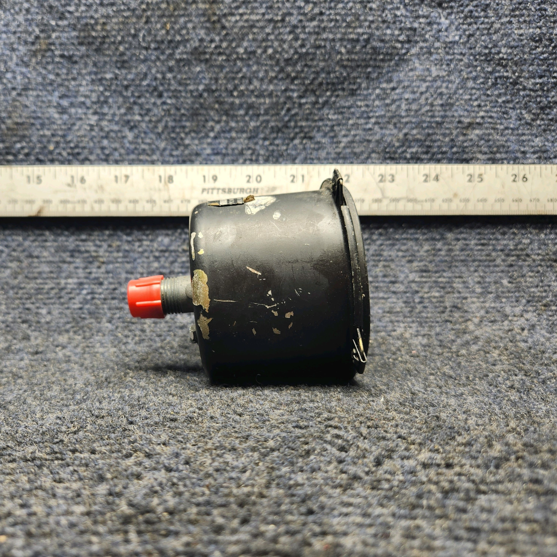 Used aircraft parts for sale, 35-324365-15 Beechcraft A24R Tachometer Indicator TT 1584.31