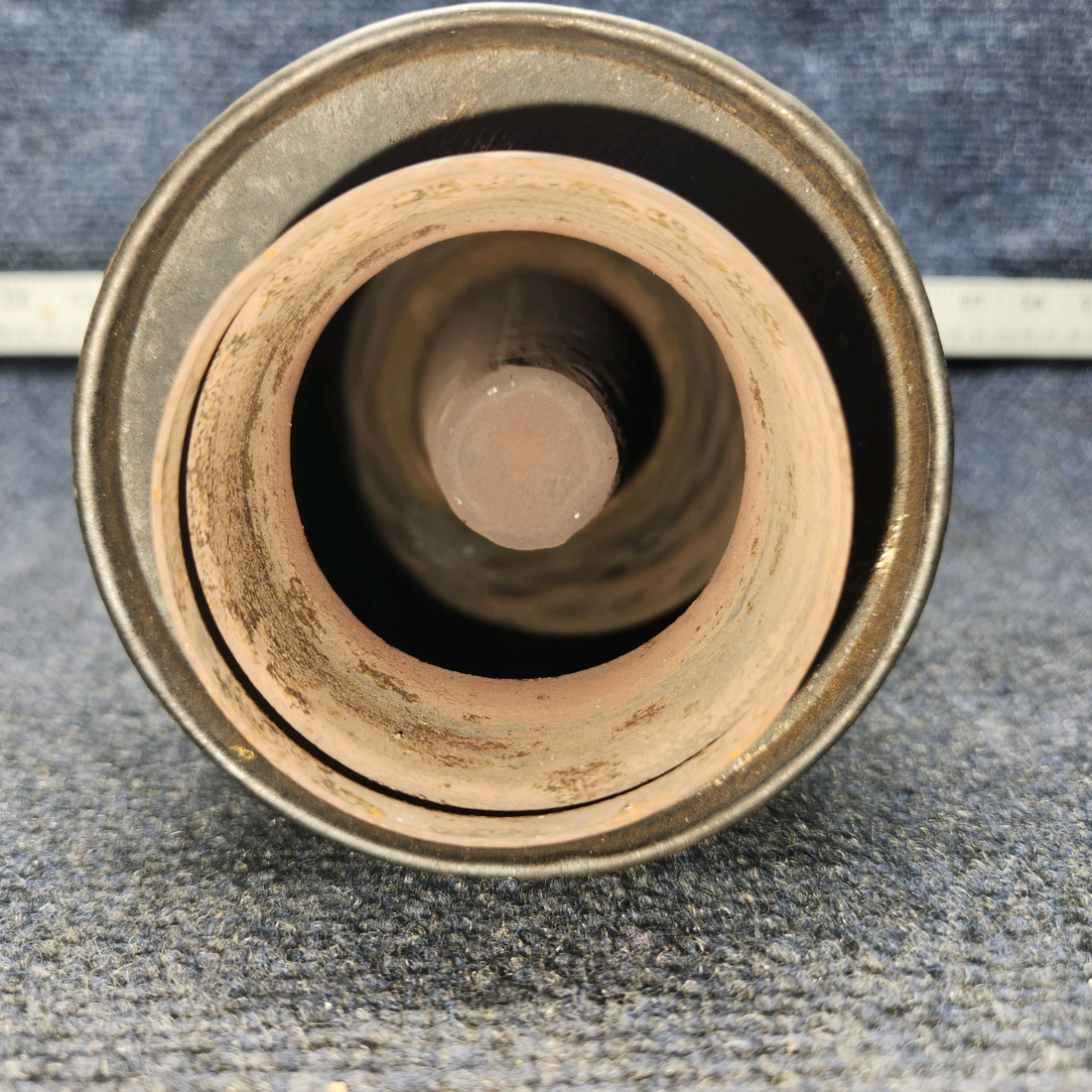 Used aircraft parts for sale, 701-20 Beechcraft F33A EXHAUST MUFFLER WITHOUT SHIELD