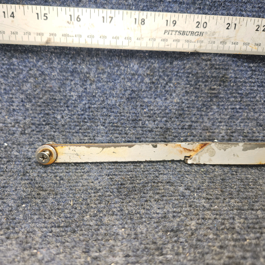 Used aircraft parts for sale, 169-380032-1 Beechcraft A24R Cabin Door Stop Assembly RH