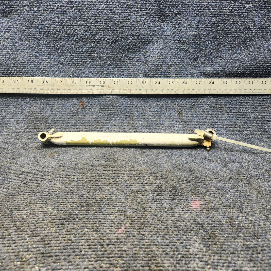 Used aircraft parts for sale, 45-825080-13 Beechcraft F33A NOSE GEAR RETRACT DRAG LEG