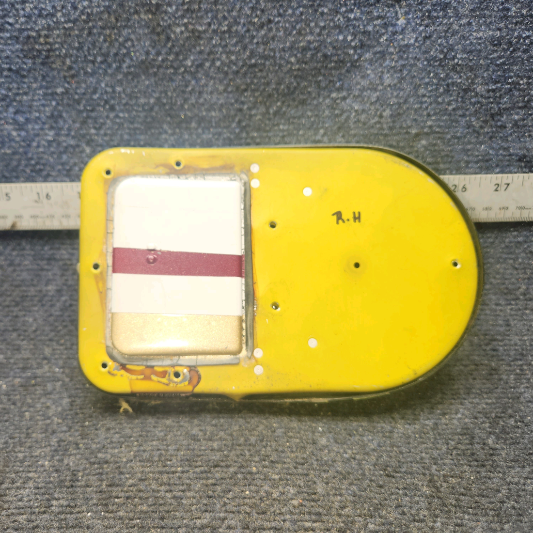 Used aircraft parts for sale, 21160-000 PIPER PA-24-250 Door Ventilator Box Assembly