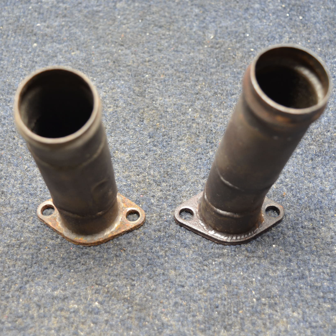 Used aircraft parts for sale, 0550176-13 Continental  [part_model] Cessna C175 CURVED EXHAUST RISER PRICE PER EACH
