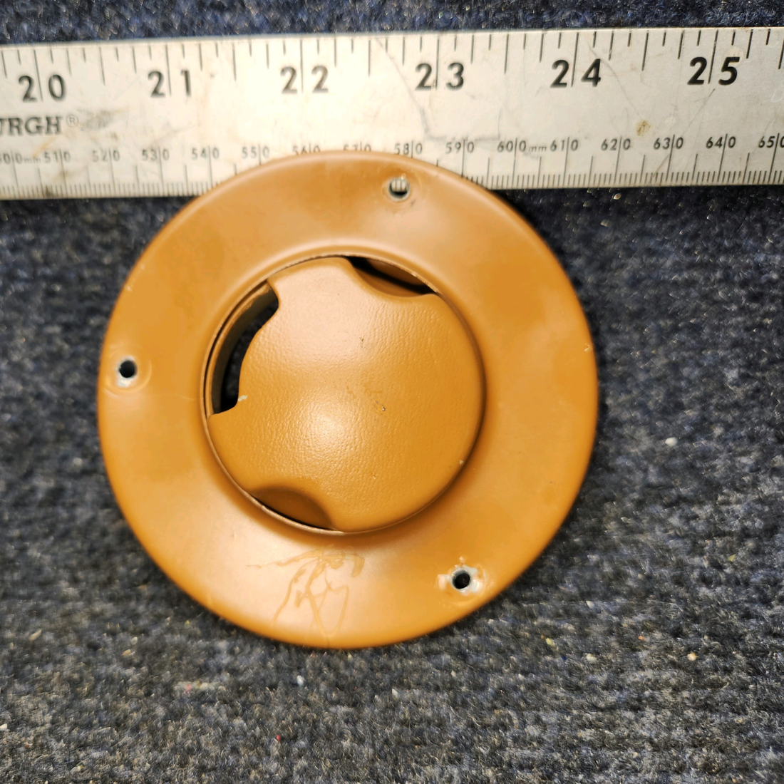 Used aircraft parts for sale, 21154-002 / 21156-000 PIPER PA-24-250 Cabin Air Ventilator Assembly W/ Plate