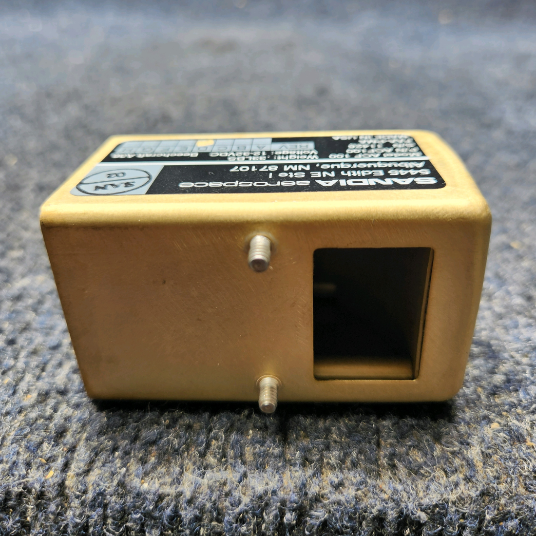 Used aircraft parts for sale, ACF100 PIPIR PA32RT-300 SANDIA AEROSPACE AVIONICS COOLING FAN (12-32V)