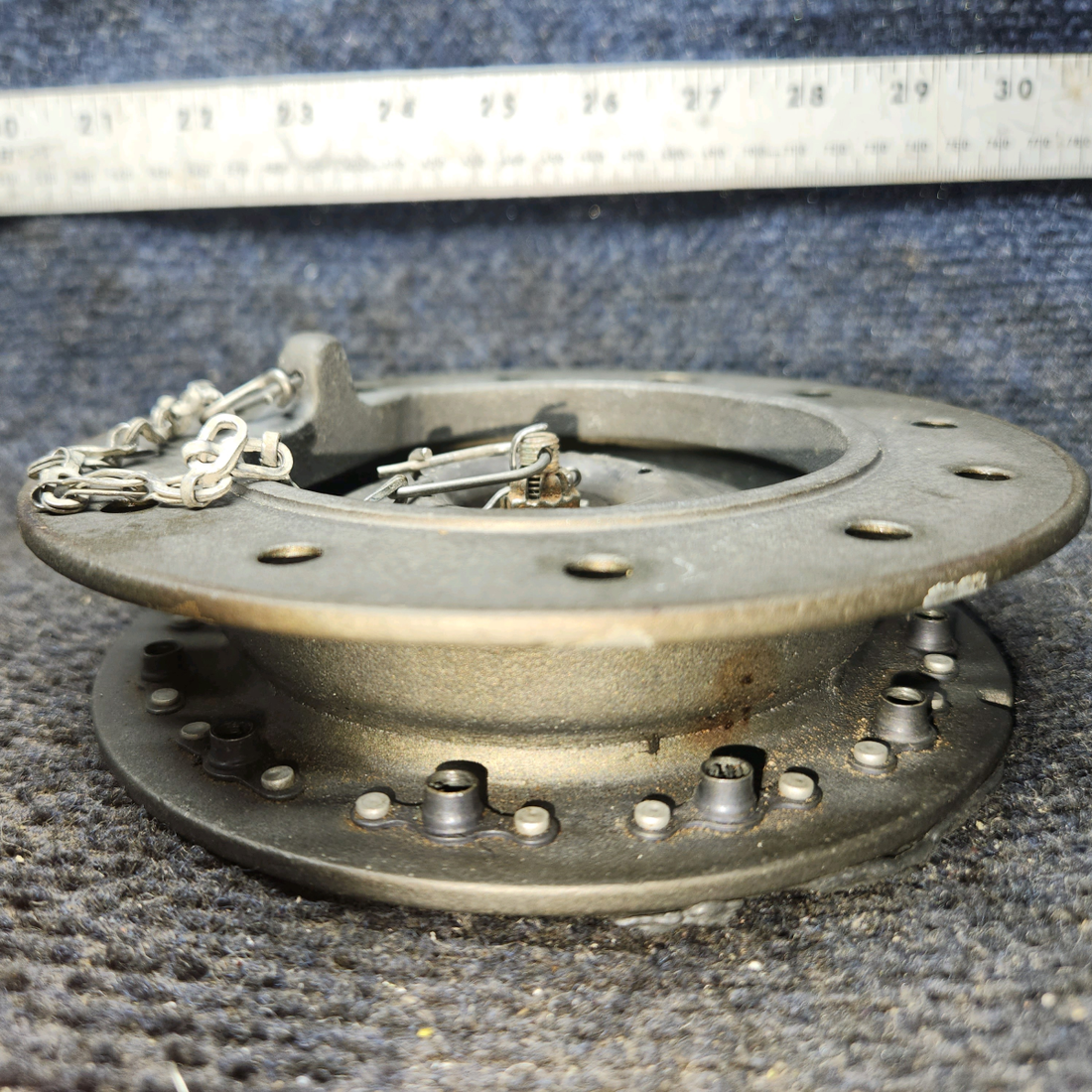 Used aircraft parts for sale, 416-85, 45-921544 Beechcraft 35-33 Fuel Cap Assembly with Adapter