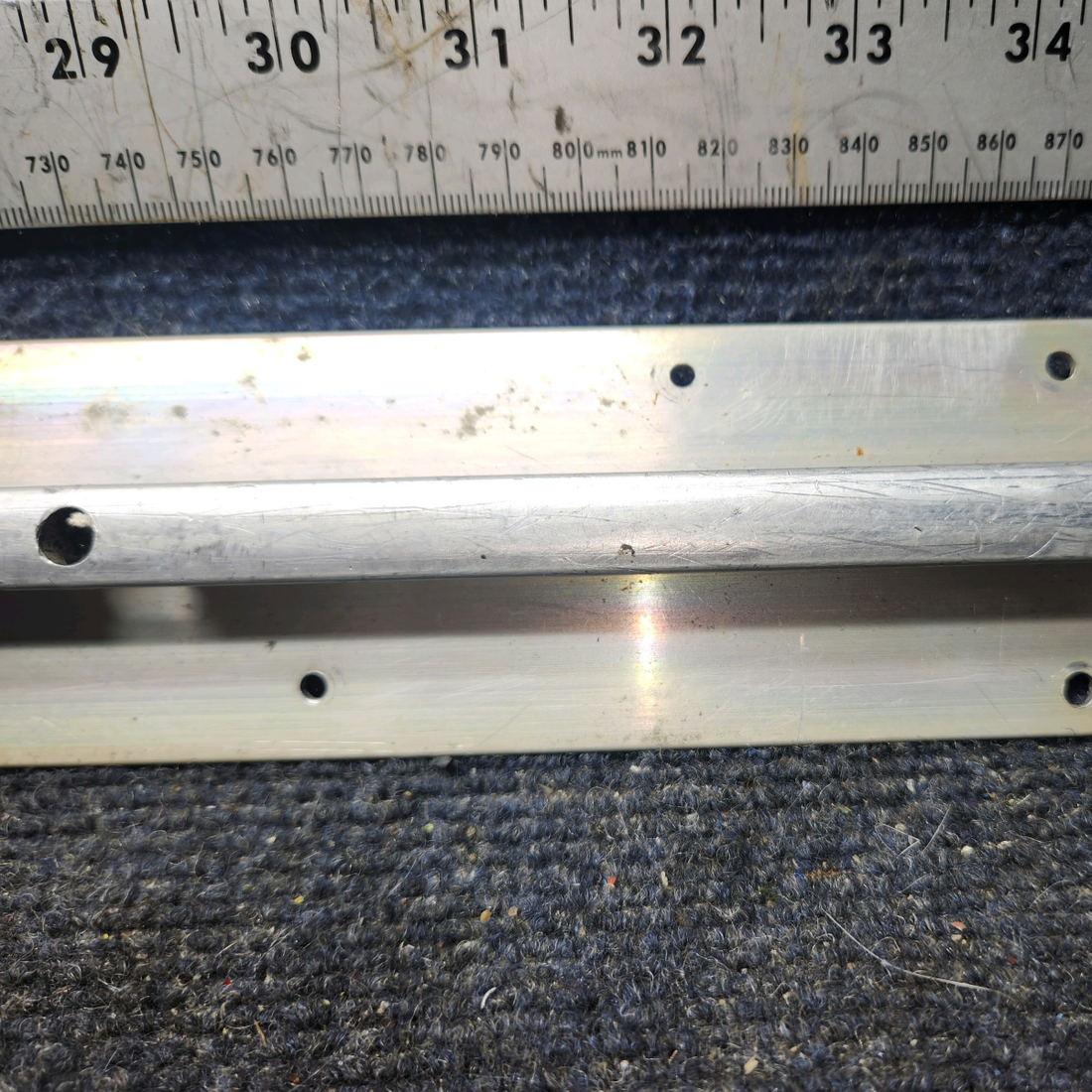 Used aircraft parts for sale, MC0511243-4 cessna 172N Seat Rail – Inboard LH