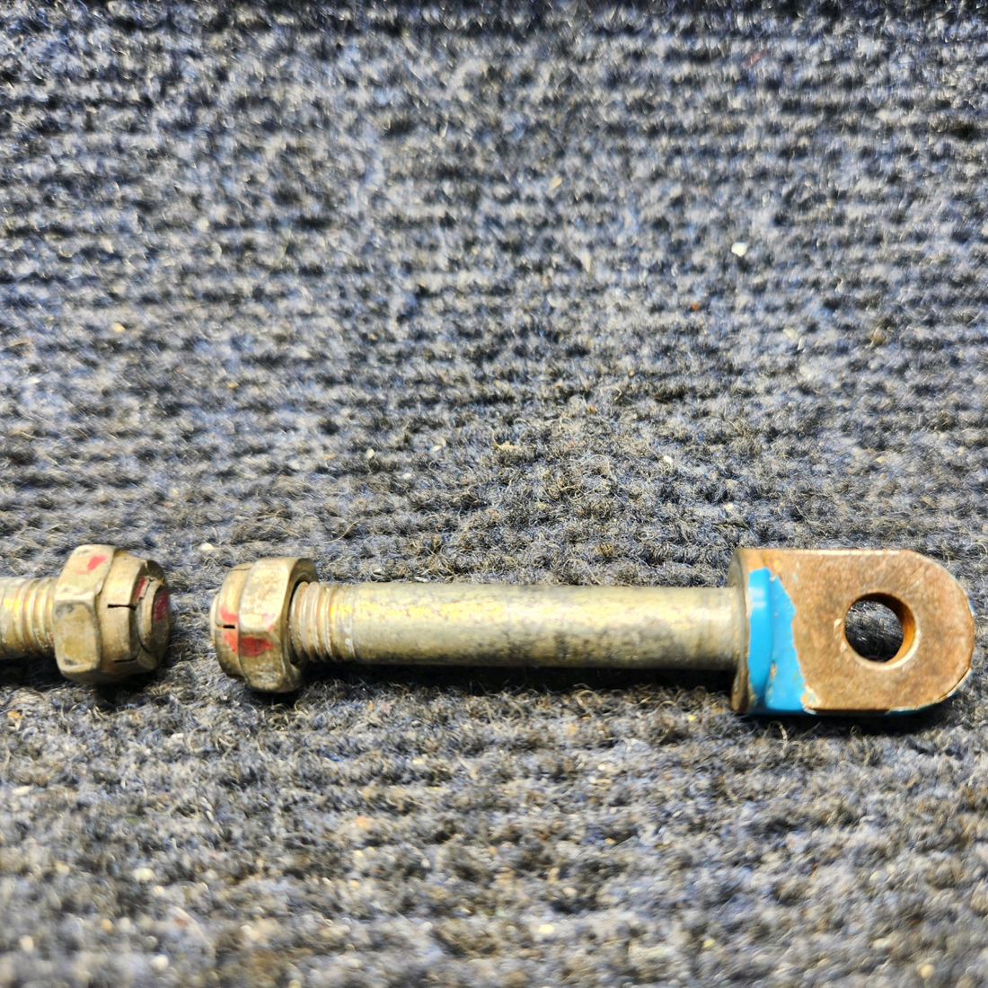 Used aircraft parts for sale, 402-057 Piper PA-28 Bolt Cabin Door Attach Upper Lower Set of 2
