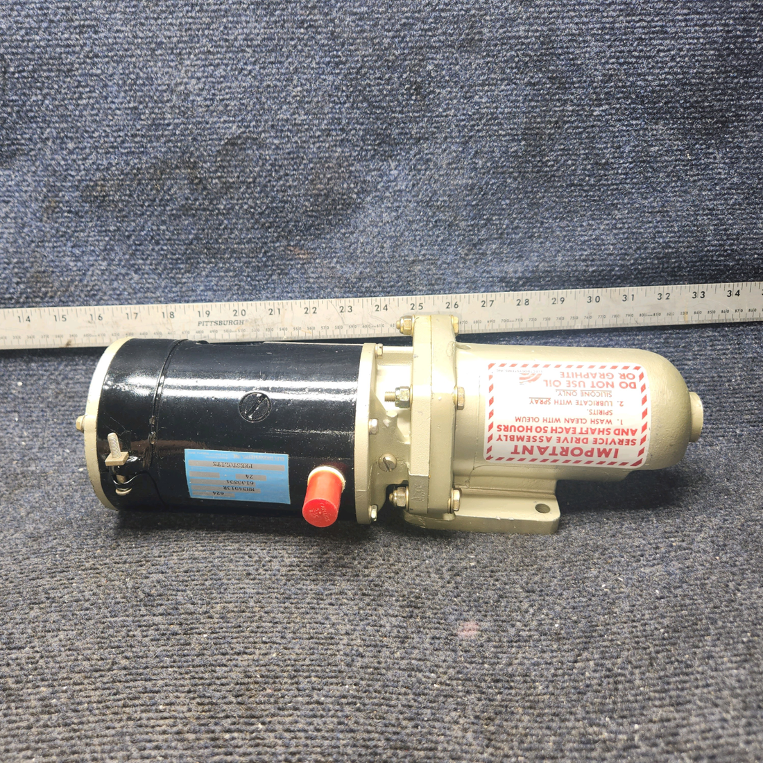 Used aircraft parts for sale, MHB-4013 Prestolite Starter 24V