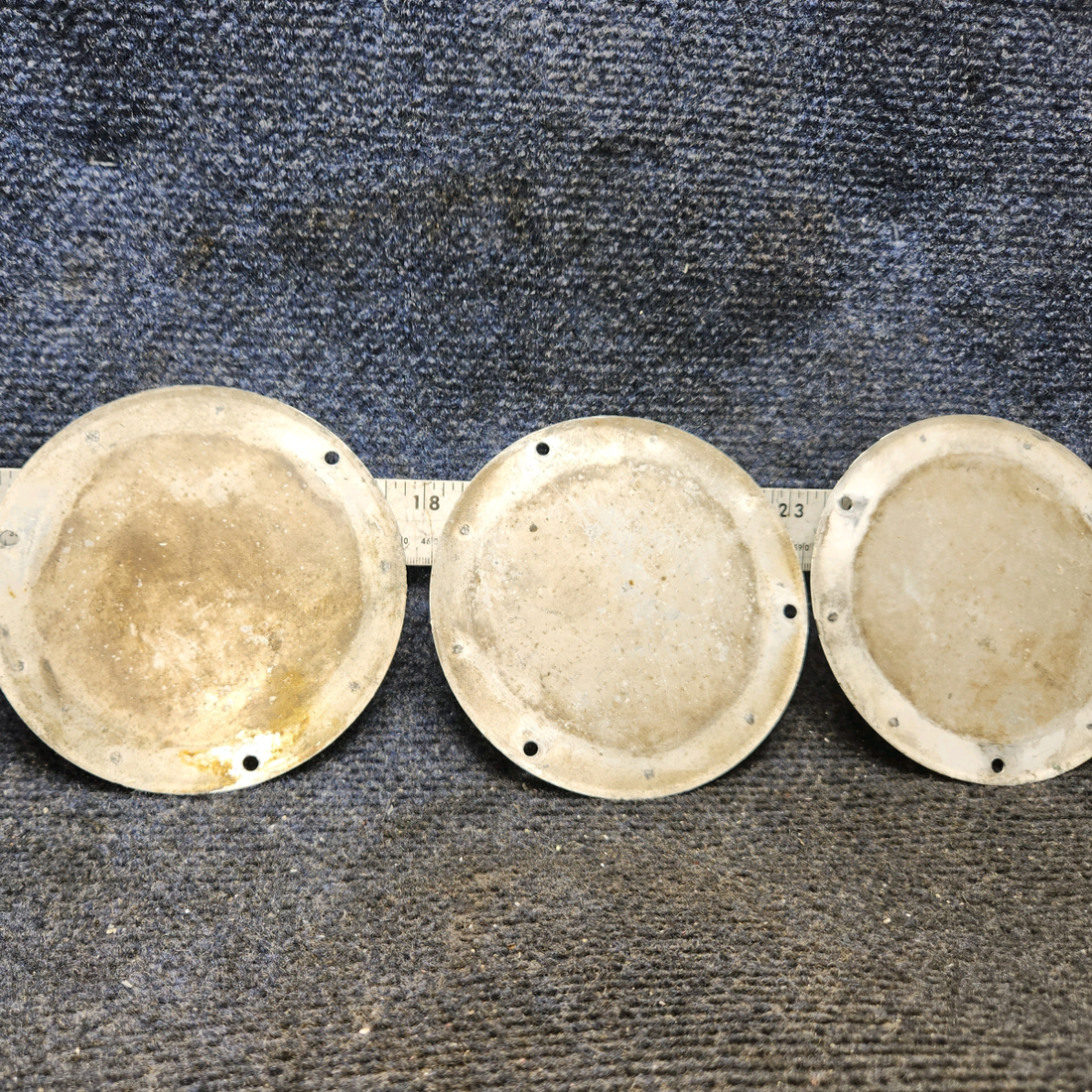 Used aircraft parts for sale, S225-1 Cessna 172 Inspection Cover Plate Set of 5
