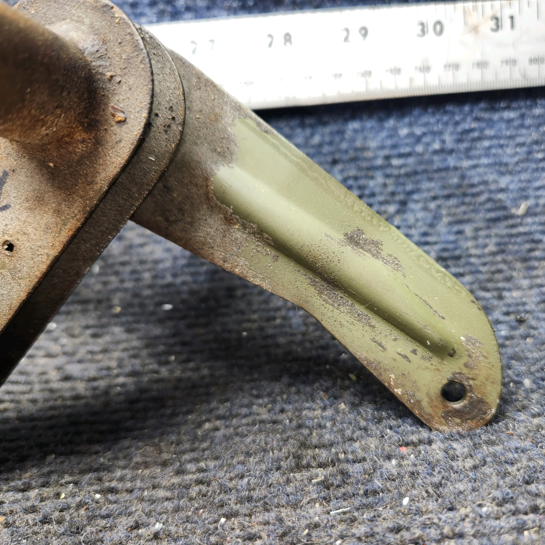 Used aircraft parts for sale, 0523535-1 Cessna 172E Flap Bellcrank Assembly RH