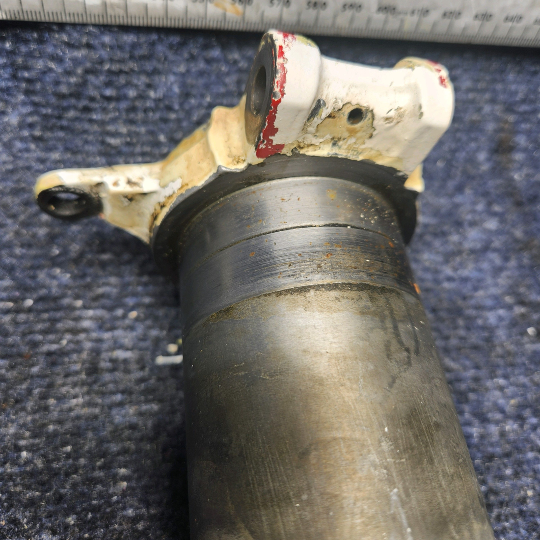 Used aircraft parts for sale, 35-825195-31 Beechcraft F33A NOSE GEAR SHOCK ABSORBER BRAZE BARRE