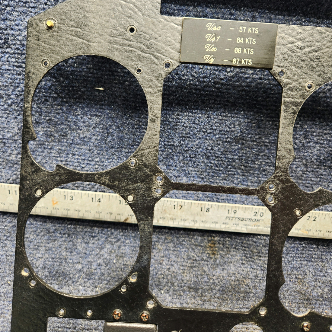 Used aircraft parts for sale, 820313 MOONEY M20J INSTRUMENT PANEL PILOT SIDE