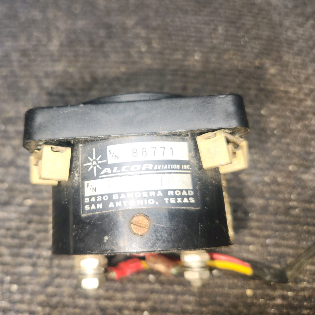 Used aircraft parts for sale, 202A 7A Alcor Aviation Piper PA28RT-201 EGT Gauge W/ Probe