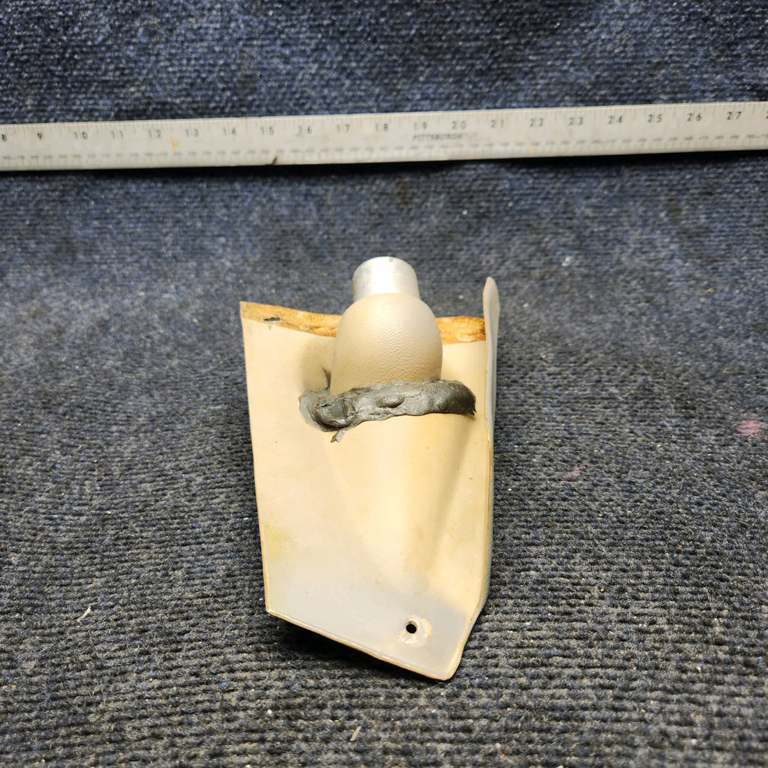 Used aircraft parts for sale, 169-534026-1 , B-2120-501 Beechcraft A23A Musketeer Custom III OUTLET LH ESCUTCHEON W/ WEMAC VENT