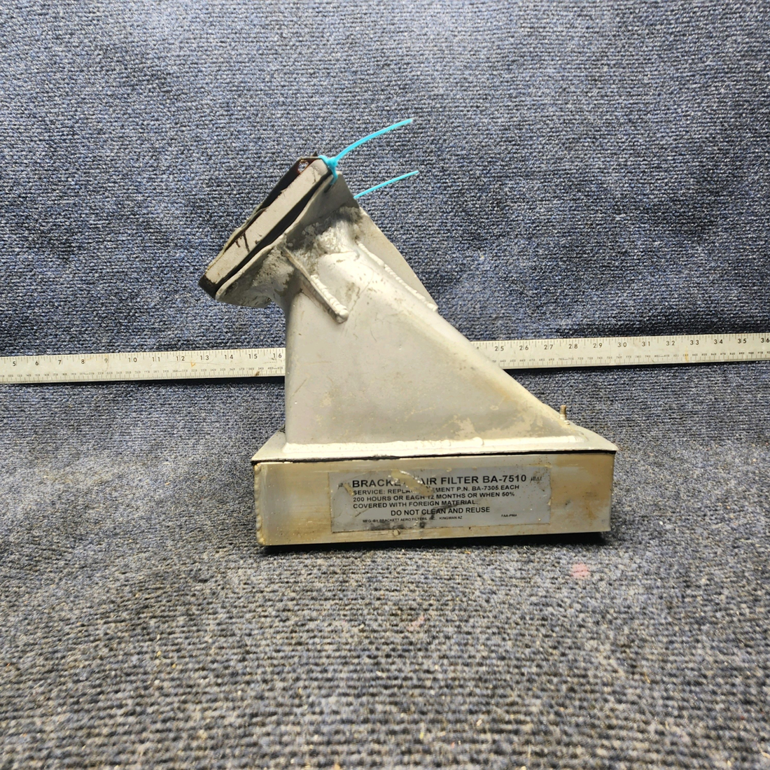 Used aircraft parts for sale, 169-910077-1 Beechcraft A24R Induction Air Duct Assembly