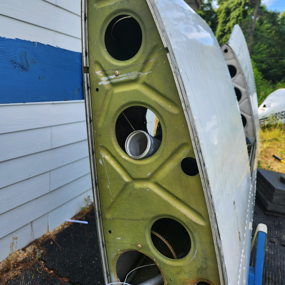 Used aircraft parts for sale, 38121-008 Piper PA32RT-300 WING STRUCTURE ASSY LH "SEE PHOTOS FOR DETAILS"