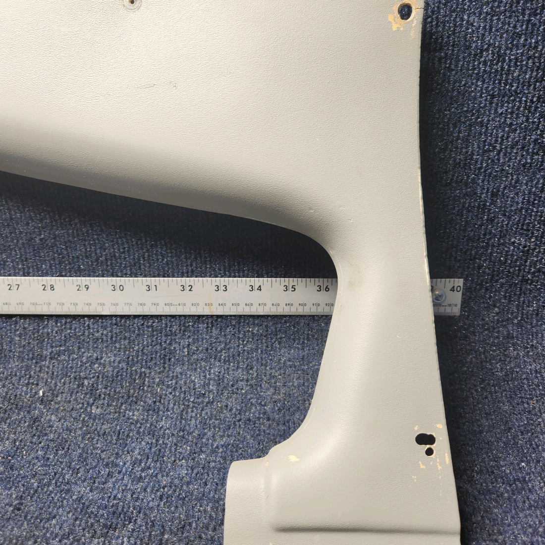 Used aircraft parts for sale, 78349-011 Piper PA32RT-300 REAR WINDOW TRIM