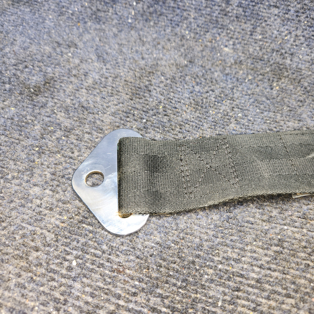 Used aircraft parts for sale, 551-390, 551-374 Aero Fabricators 90-91R60 Piper PA28-161 Safety Belt (Faded Tag)