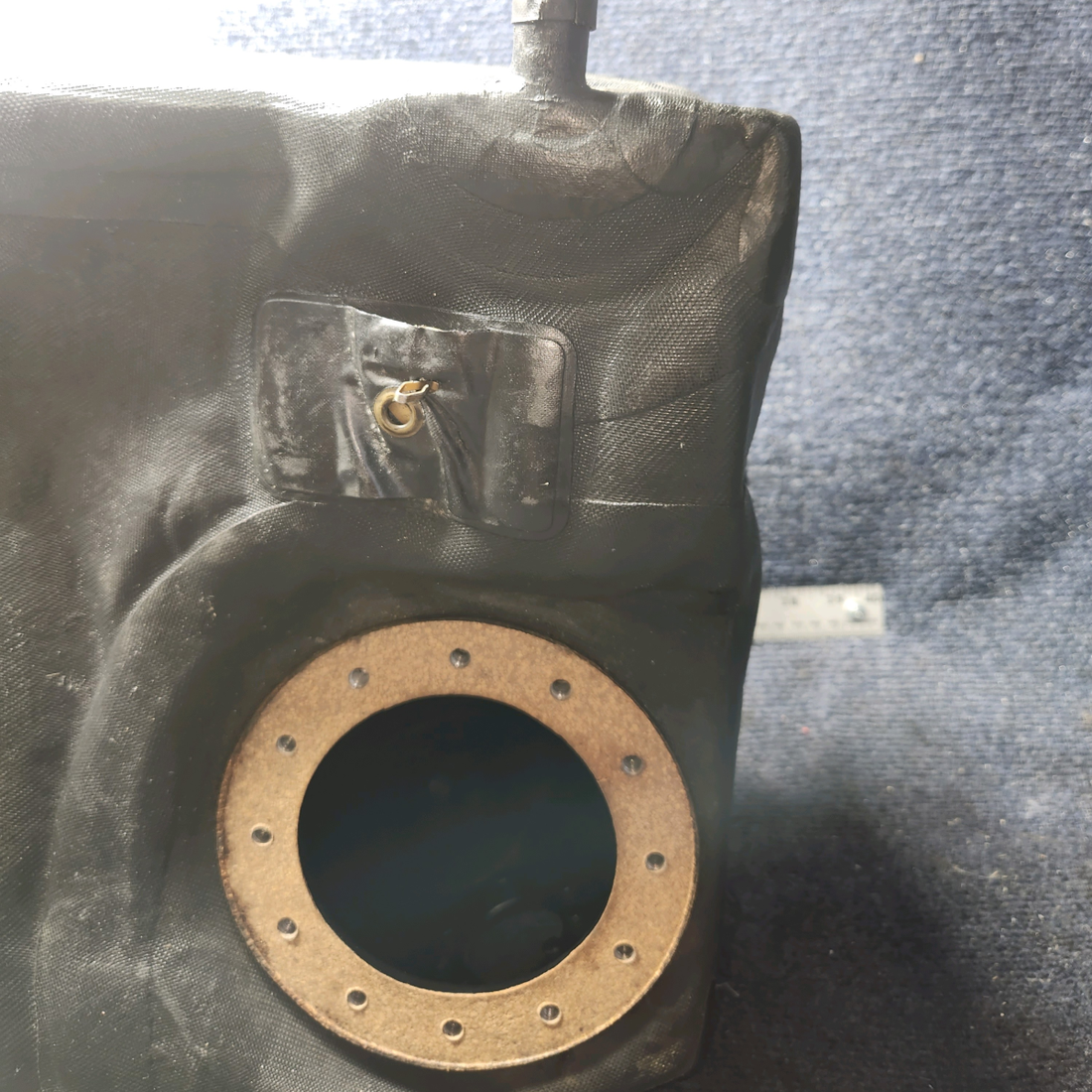 Used aircraft parts for sale, 35-921222-5 Beechcraft 35-33 10 Gallon Auxiliary Fuel Cell - LH