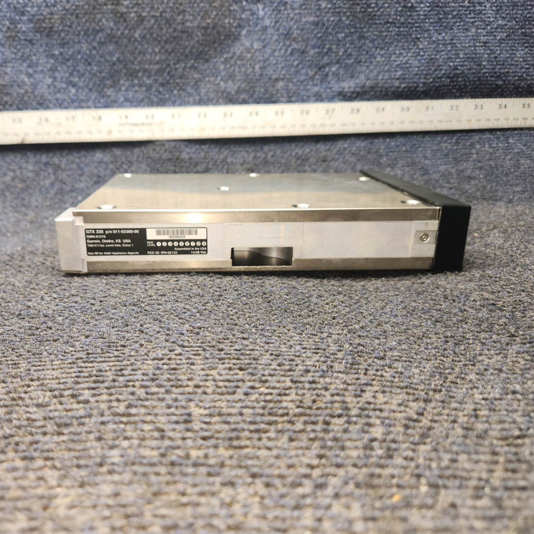 Used aircraft parts for sale, 011-03300-00 Garmin GTX 335 PIPER PA-24-250 ADS-B Out Transponder