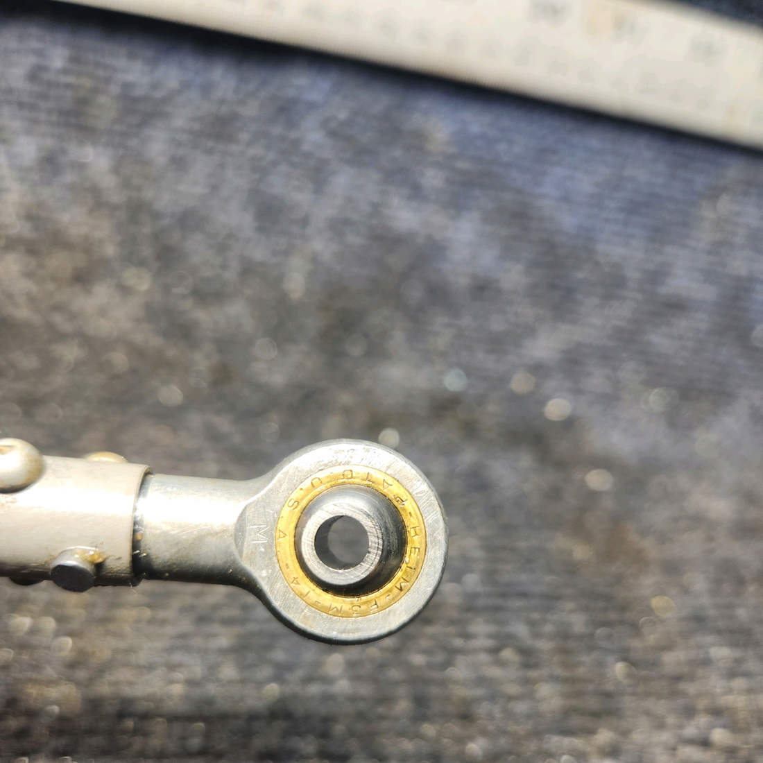 Used aircraft parts for sale, 95-524018-33 Beechcraft 35-33 Tube Rudder Pedal Push Rod
